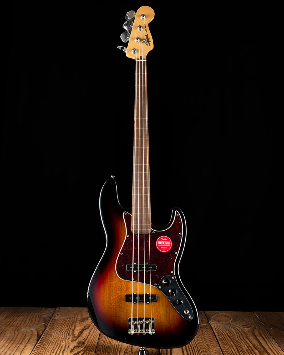 Squier Classic Vibe '60s Fretless Jazz Bass - 3-Tone