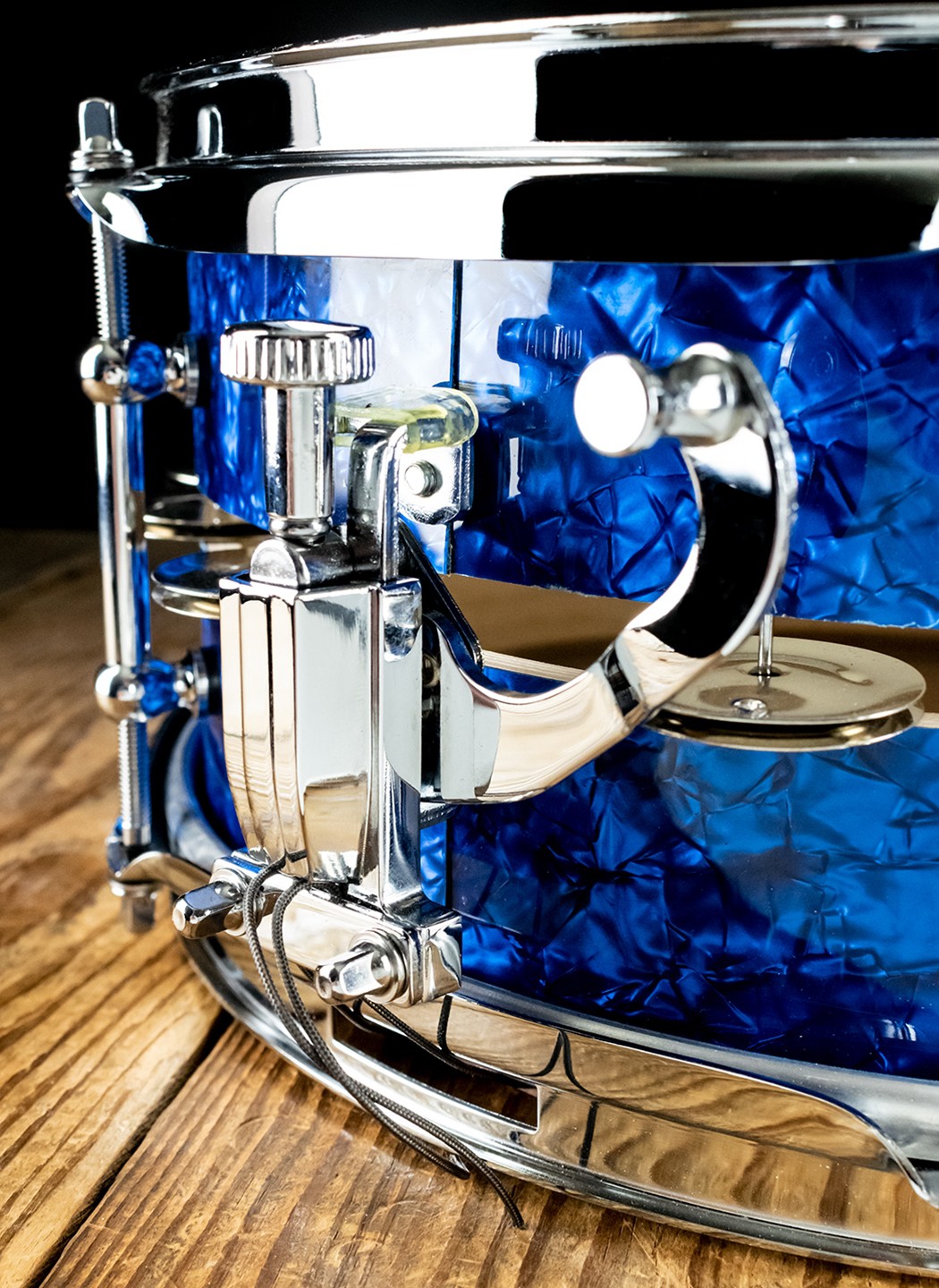 Pfeifer 5.5"x" Generation FX Maple Snare Drum   Blue Pearl