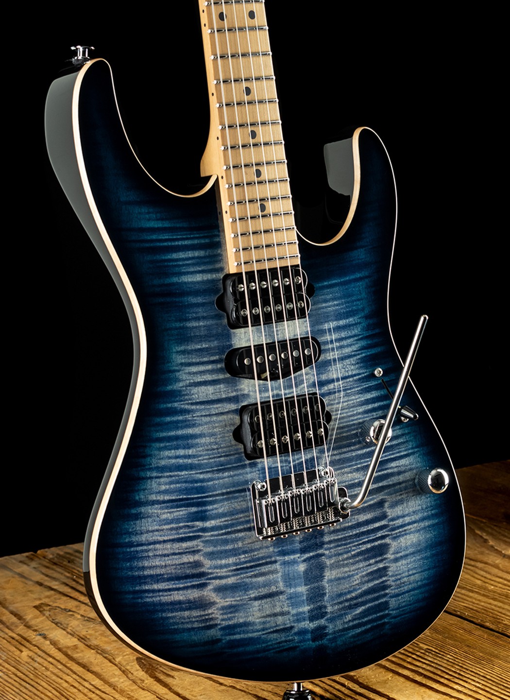 Suhr Modern Plus - Faded Trans Whale Blue Burst