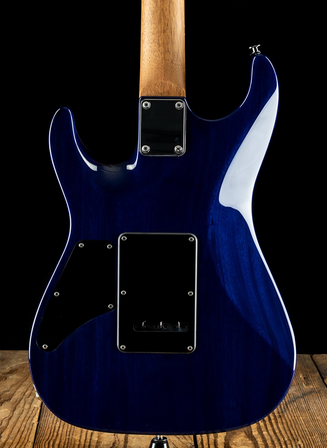 Suhr Standard Custom Quilt Maple/Genuine Mahogany - Deep Blue