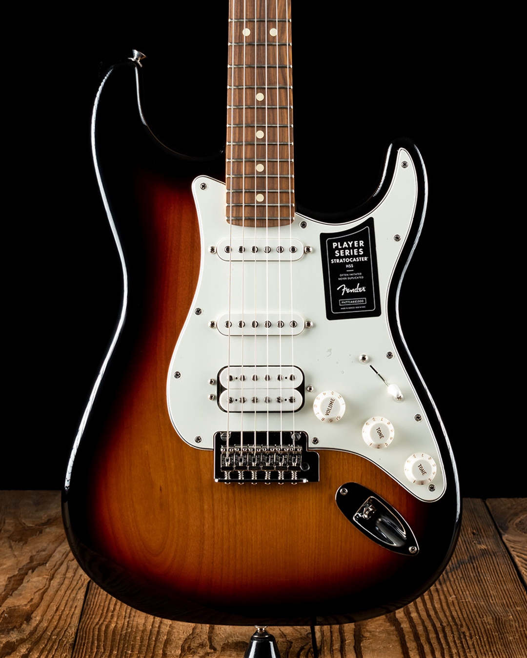 ギター fender player stratocaster sunburst hss Fender Player Stratocaster HSS - 3-Color Sunburst