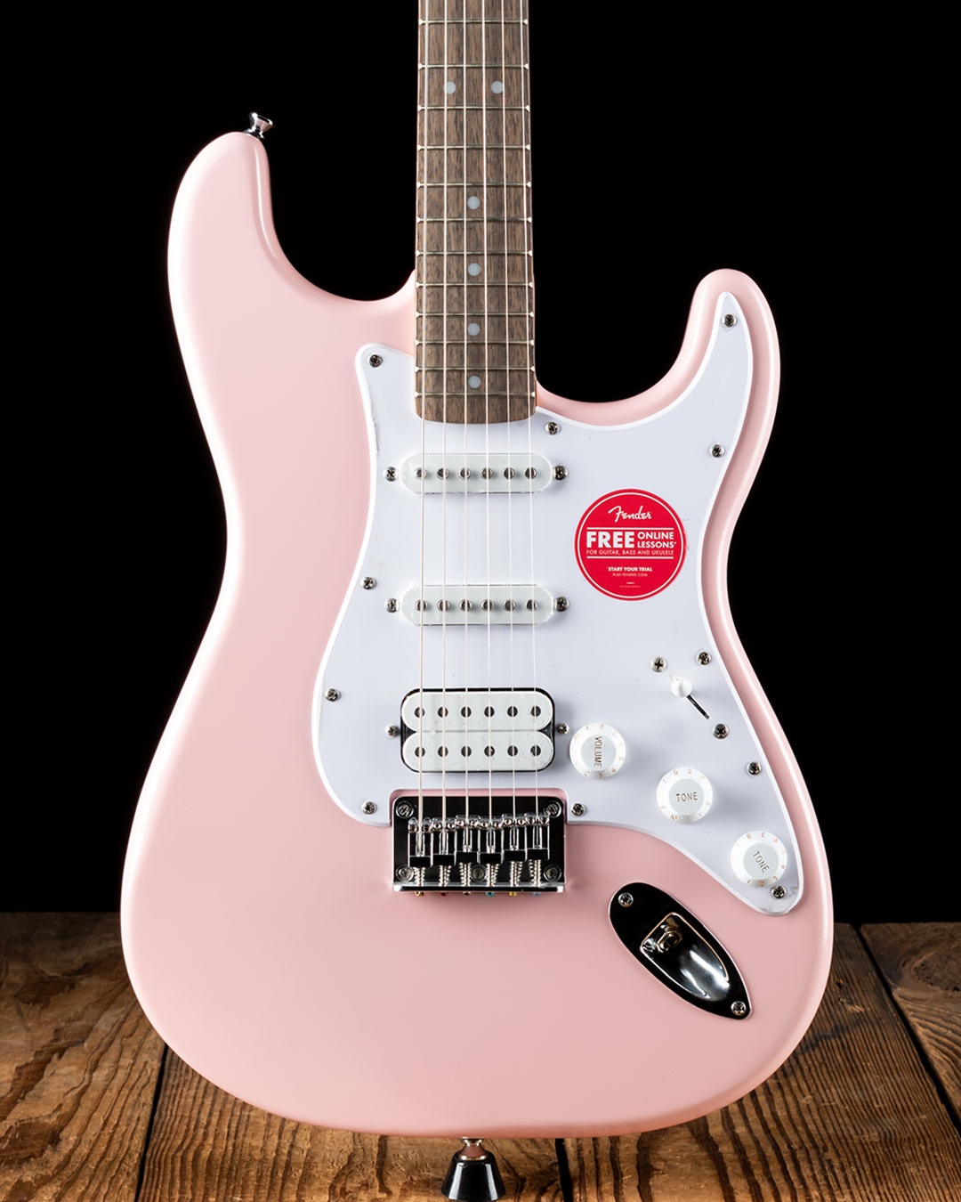 Squier Bullet Stratocaster HT HSS - Shell Pink