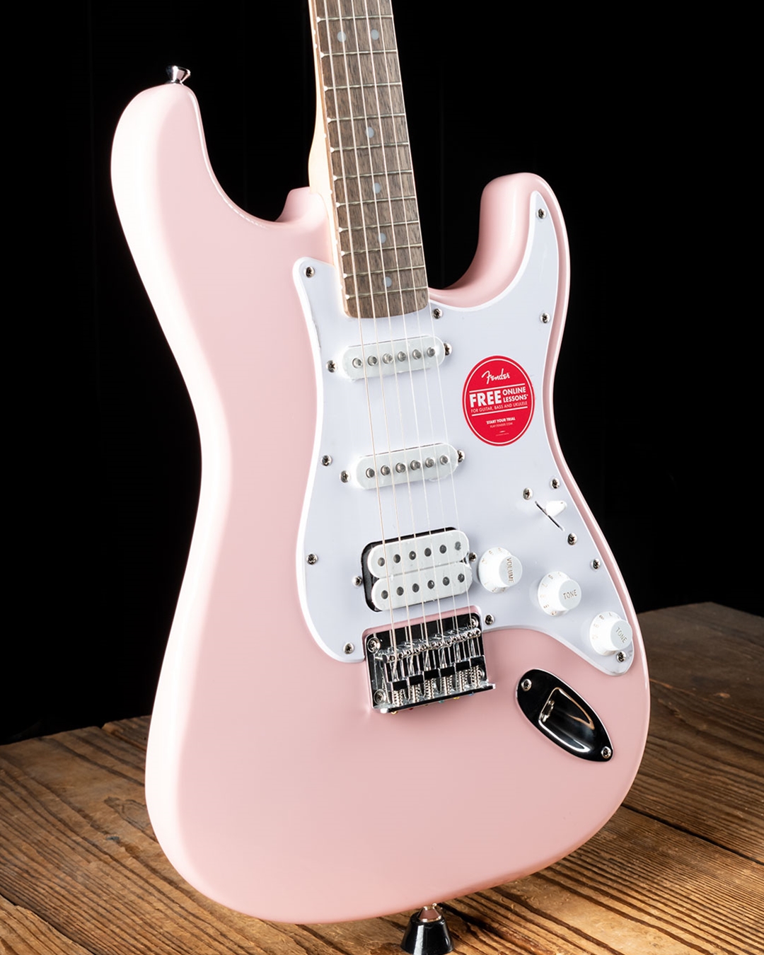 Squier Bullet Stratocaster HT HSS - Shell Pink