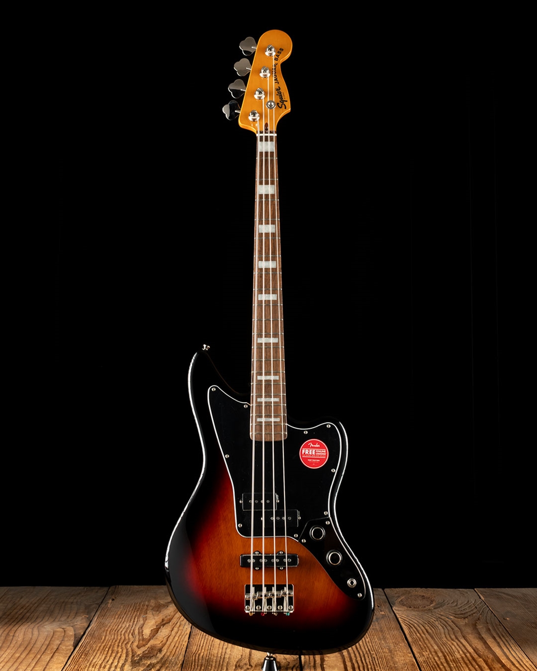 SQUIER Classic Vibe Jaguar Bassカスタムあり Squier Classic Vibe Jaguar Bass Black – Chicago Music Exchange