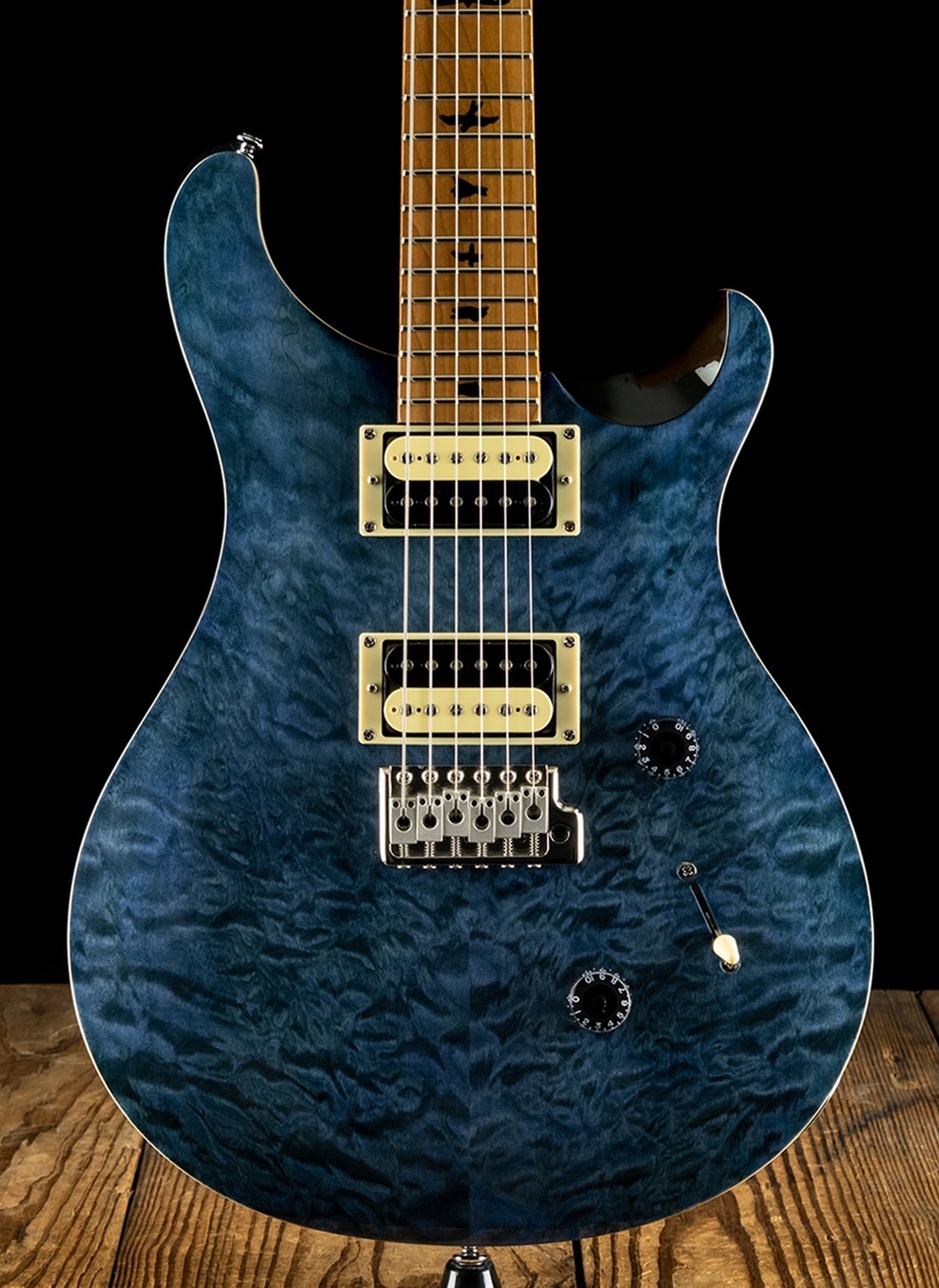 Prs Roasted Maple Limited Se Custom 24 Whale Blue