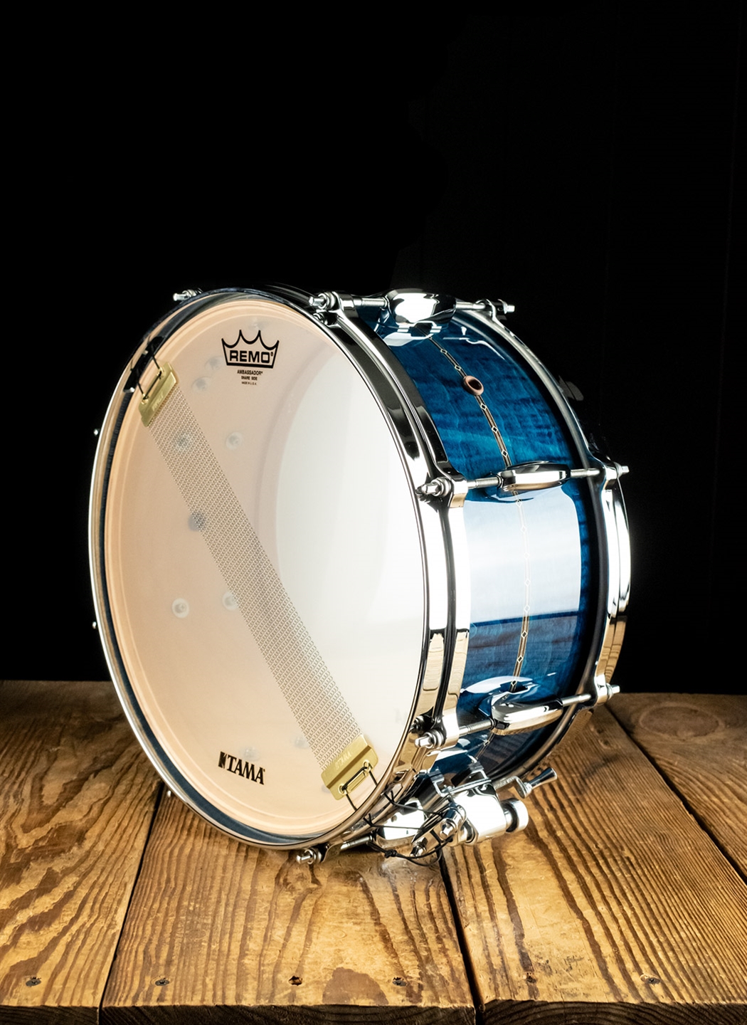 ｔａｍａ☆彡❤️ Tama Star Maple 6.5×14 Snare Drum in Emerald Sea Curly Maple