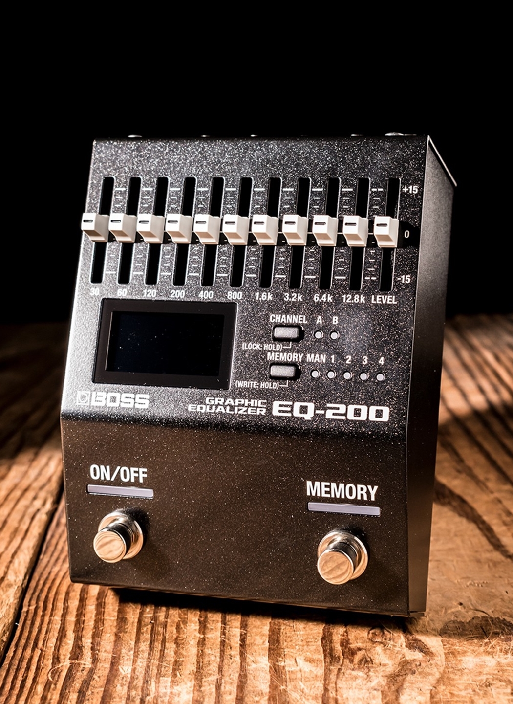 BOSS ( ボス ) / EQ-200　GRAPHIC EQUALIZER Boss EQ-200 Graphic Equalizer Pedal | Sweetwater