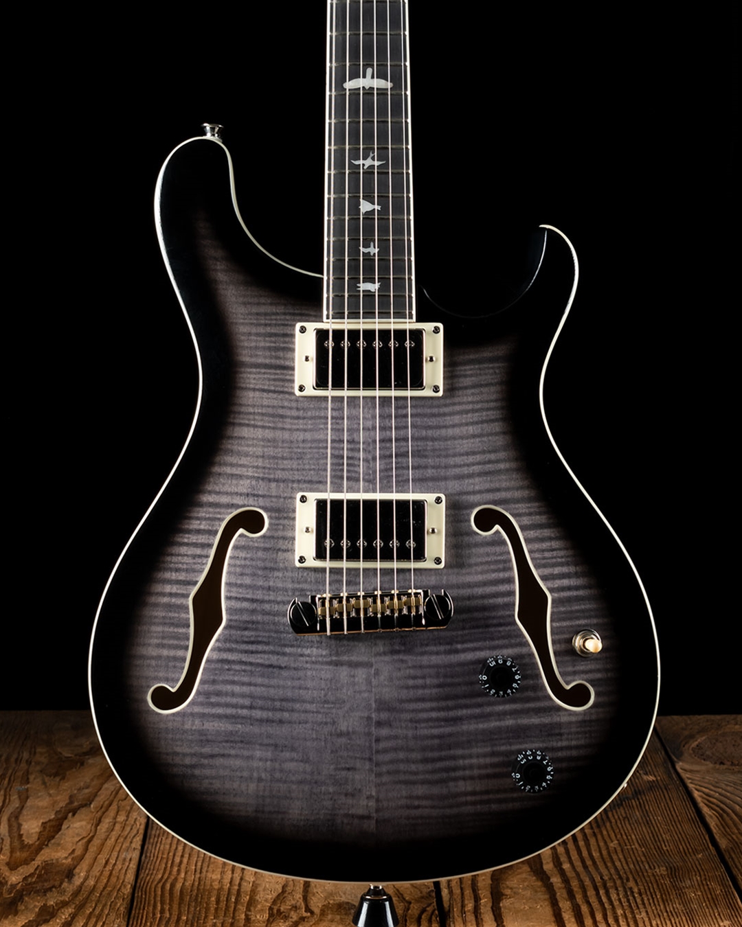 PRS SE Hollowbody II Charcoal Burst ホロウ PRS SE Hollowbody II - Charcoal Burst