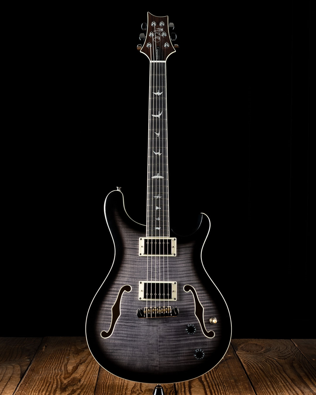 ギター PRS SE Hollowbody II Charcoal Burst PRS SE Hollowbody II Electric Guitar - Charcoal Burst