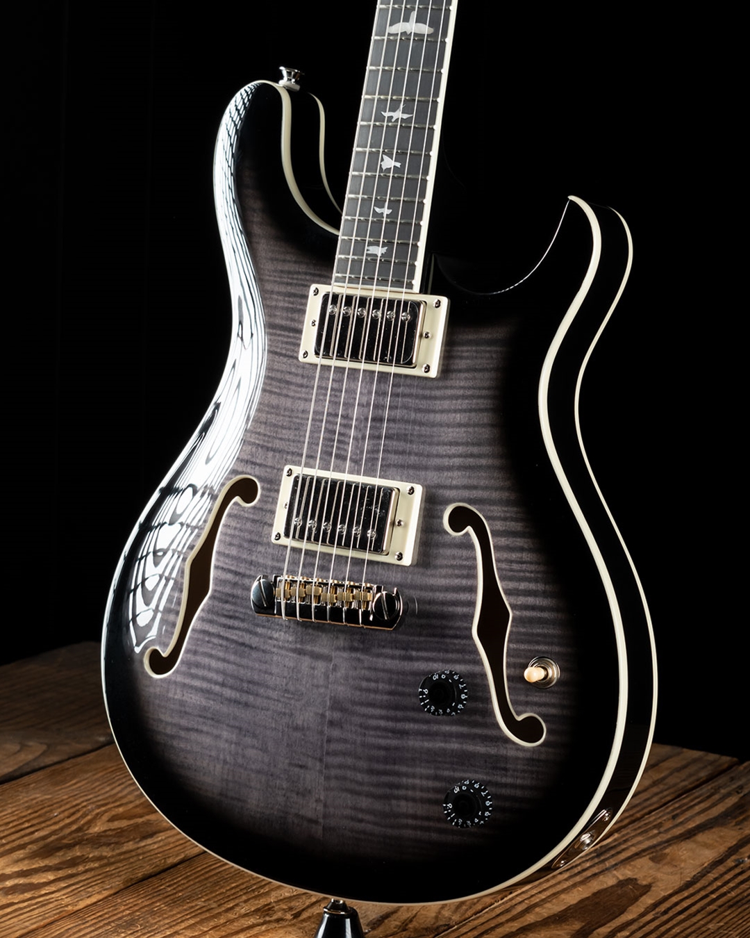 ギター PRS SE Hollowbody II Charcoal Burst PRS SE Hollowbody II Electric Guitar - Charcoal Burst