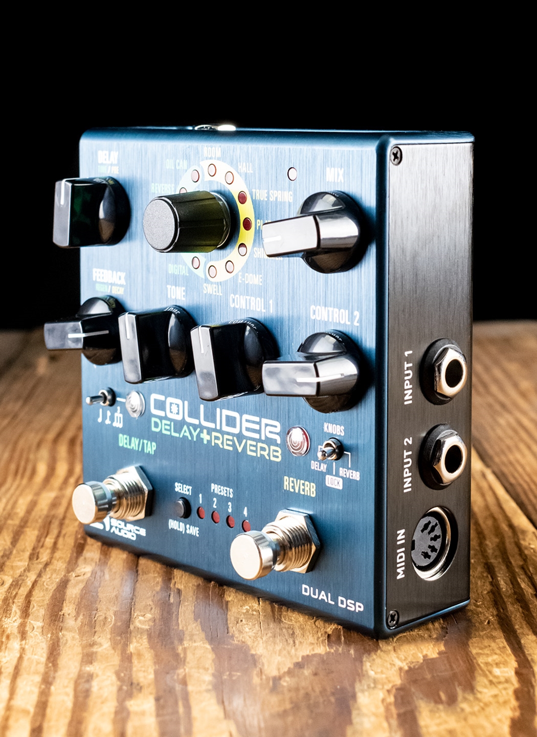 Source Audio Collider Delay+Reverb Pedal