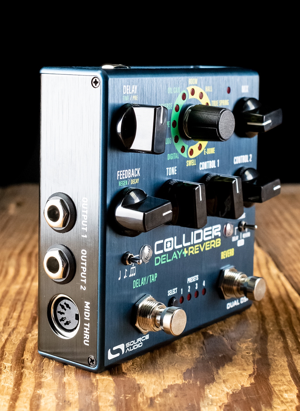Source Audio Collider Delay+Reverb Pedal