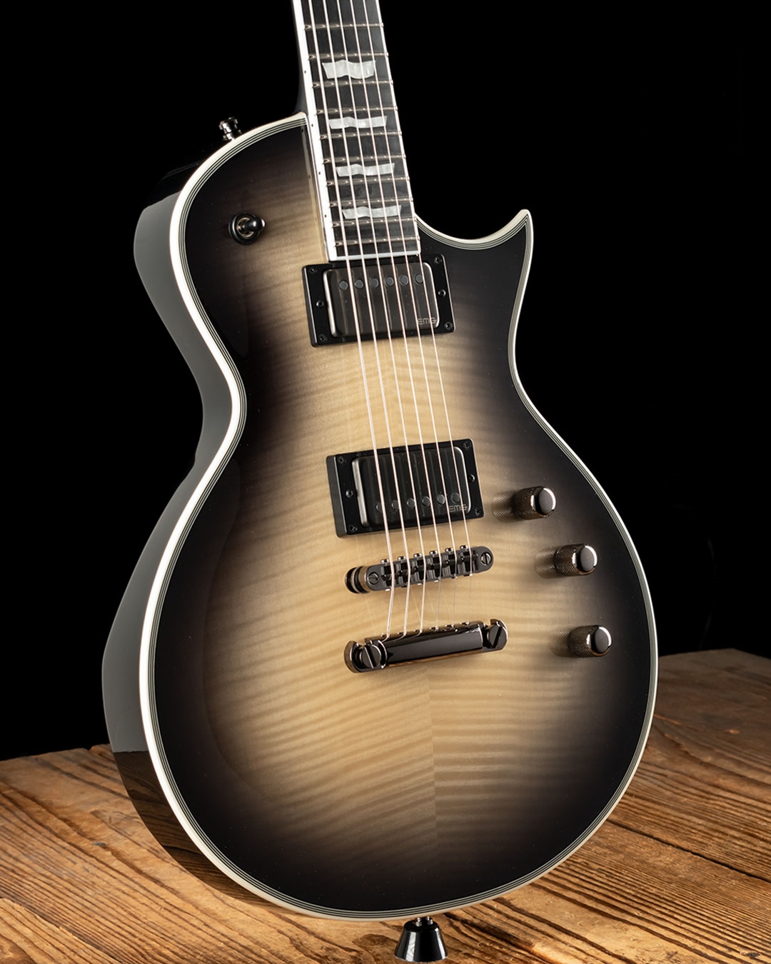ESP E-II Eclipse Full Thickness - Black Natural Burst