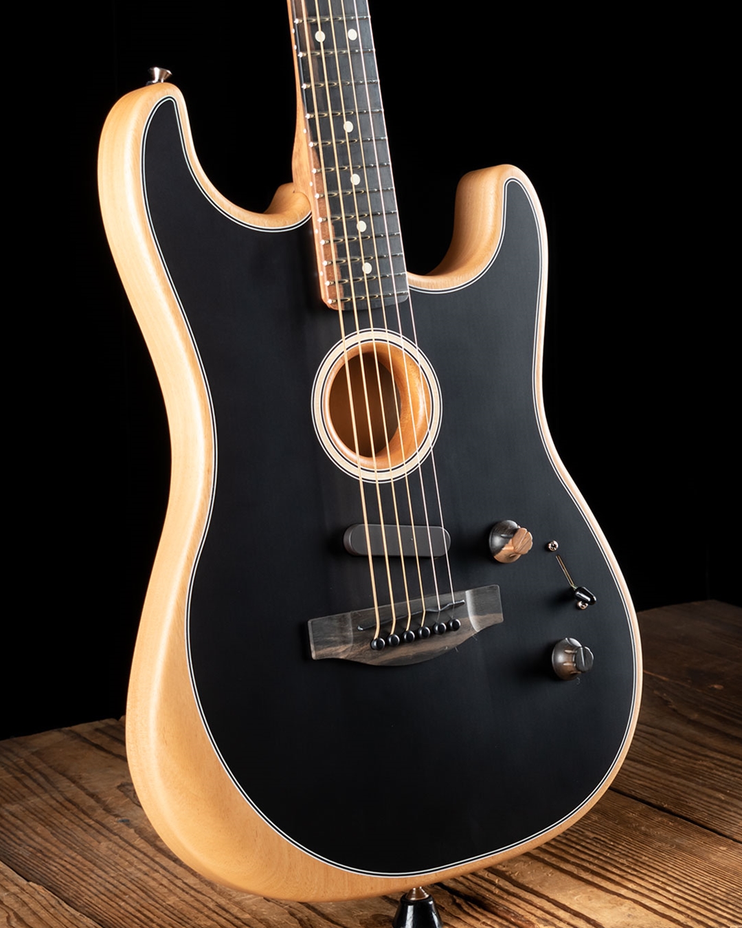 Fender American Acoustasonic Stratocaster - Black