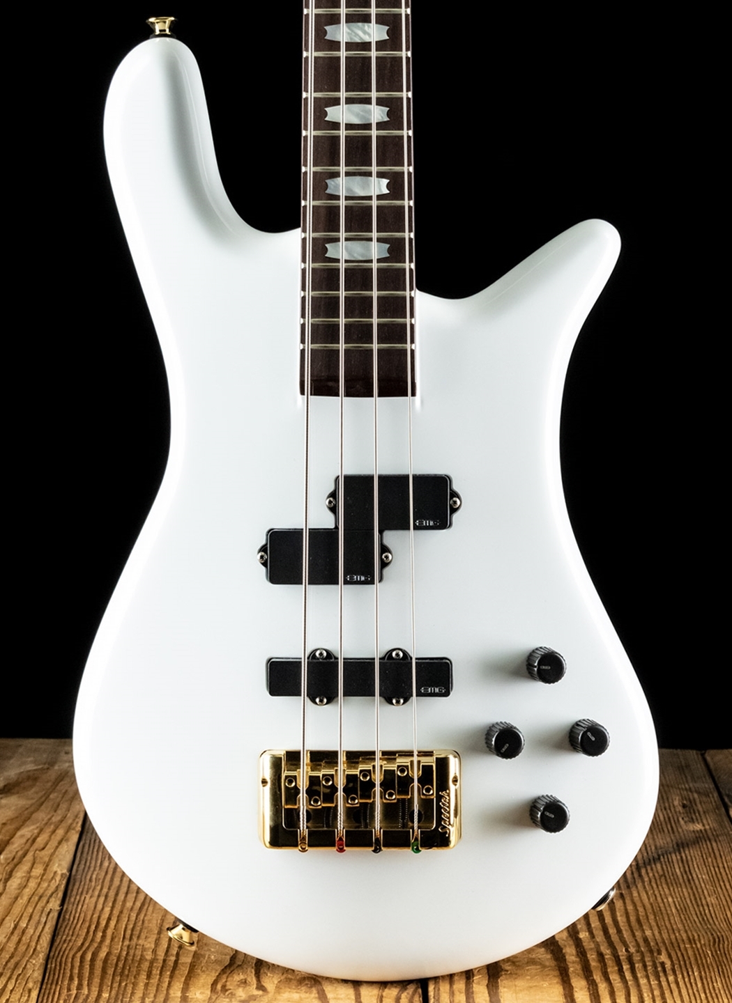 Spector EURO 4 CLASSIC Lacquer Aged White New Electric Bass
