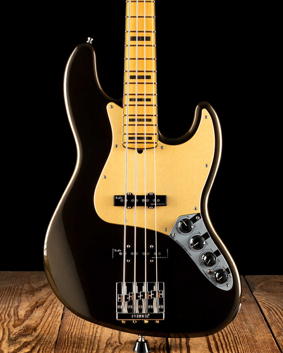 ベース Fender American Ultra Jazz Bass 2022 USA Fender American Ultra Jazz Bass - Texas Tea