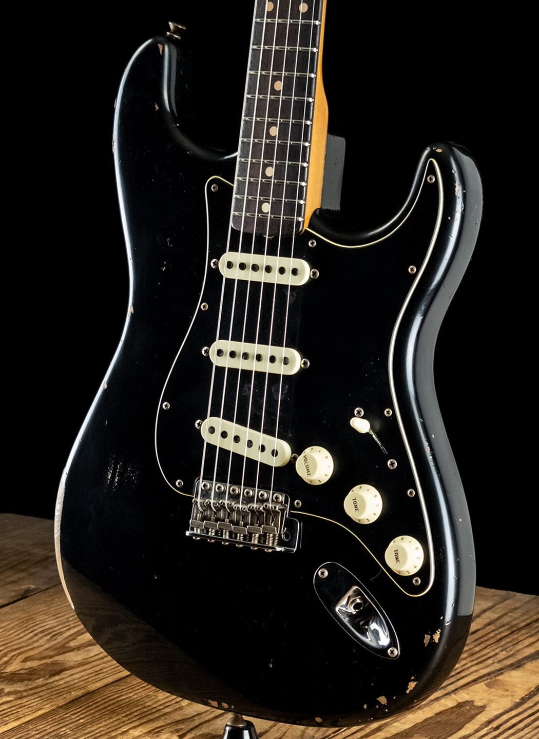 Fender Custom Shop 2019 Roasted Poblano Relic Strat - Aged Black