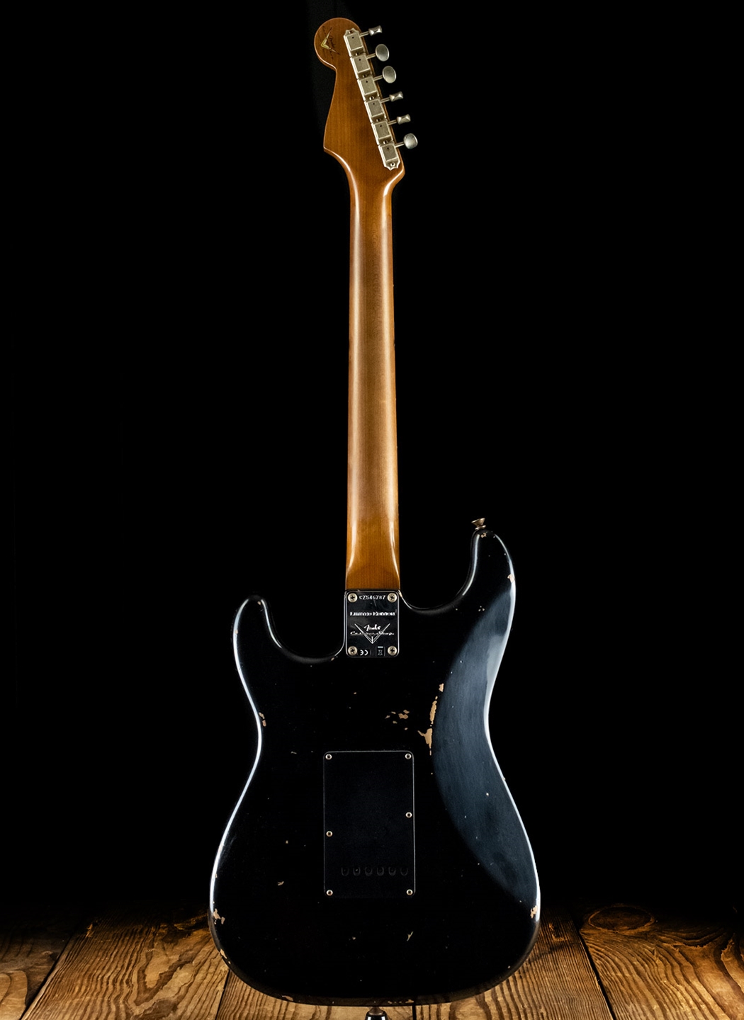 Fender Custom Shop 2019 Roasted Poblano Relic Strat - Aged Black