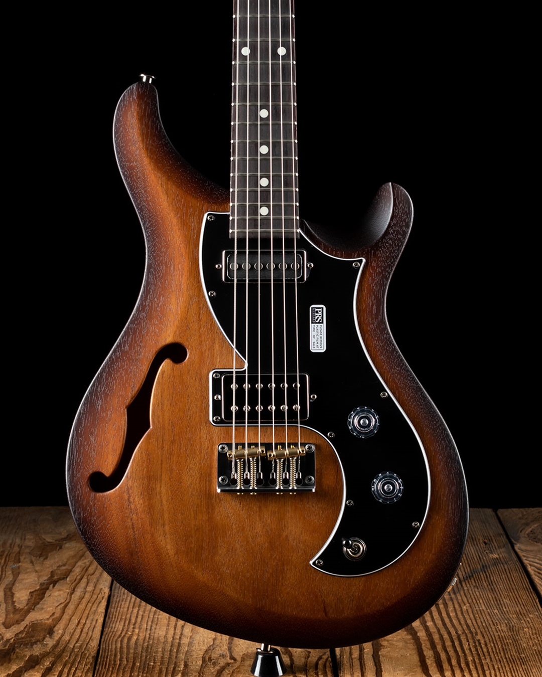 『交渉可』PRS S2 vela 純正品tabaco PRS S2 Vela Semi-Hollow Satin - McCarty Tobacco Sunburst