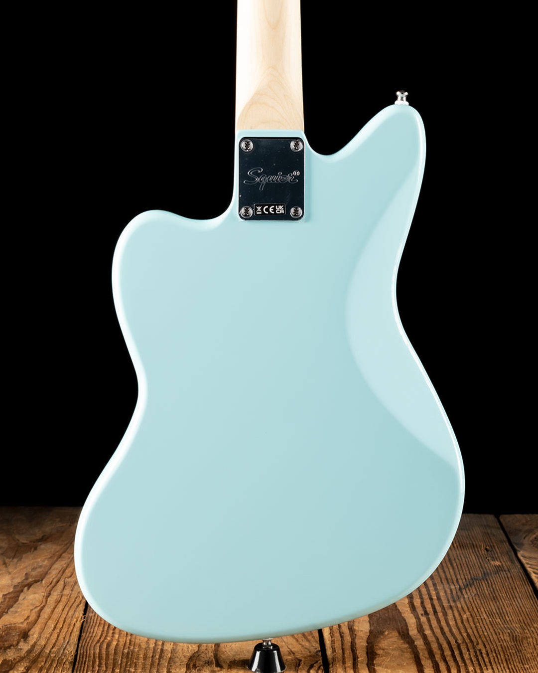 ギター Squier Mini Jazzmaster, Daphne Blue Squier Mini Jazzmaster HH Electric Guitar - Daphne Blue with