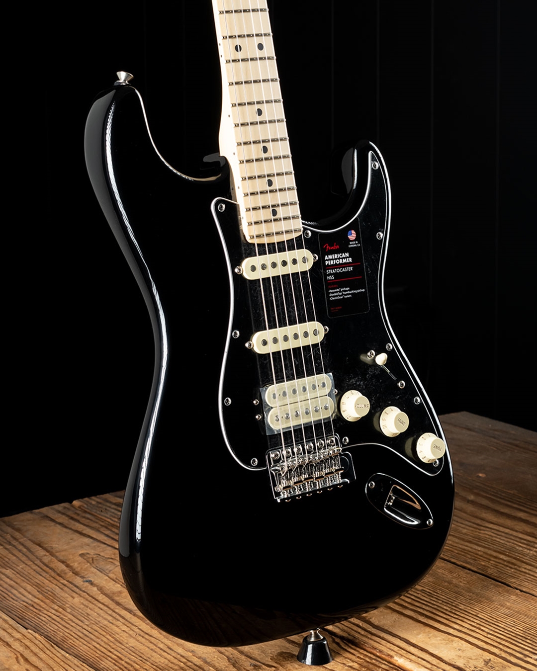 Fender American Performer Stratocaster HSS Black