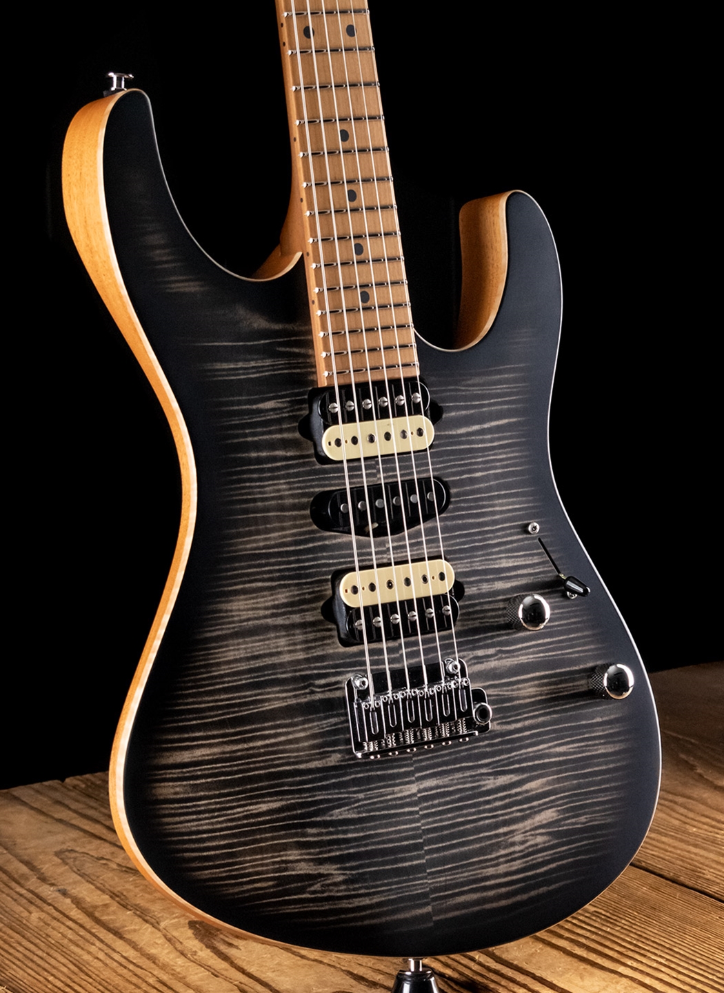 ギター Suhr Modern Satin Suhr Modern Satin Black Guitar - Black, HH | Humbucker Music