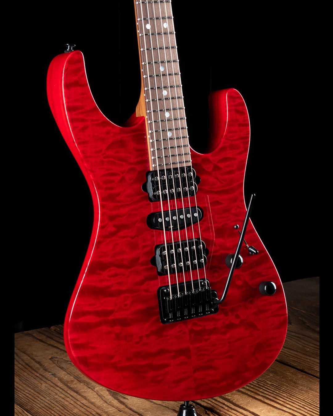 ギター Suhr standard 1-piece Quilt maple Suhr Standard Archtop Quilt Maple Electric Guitar Natural