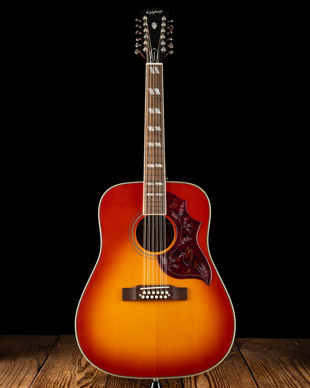 Epiphone Hummingbird 12-String - Aged Cherry Sunburst