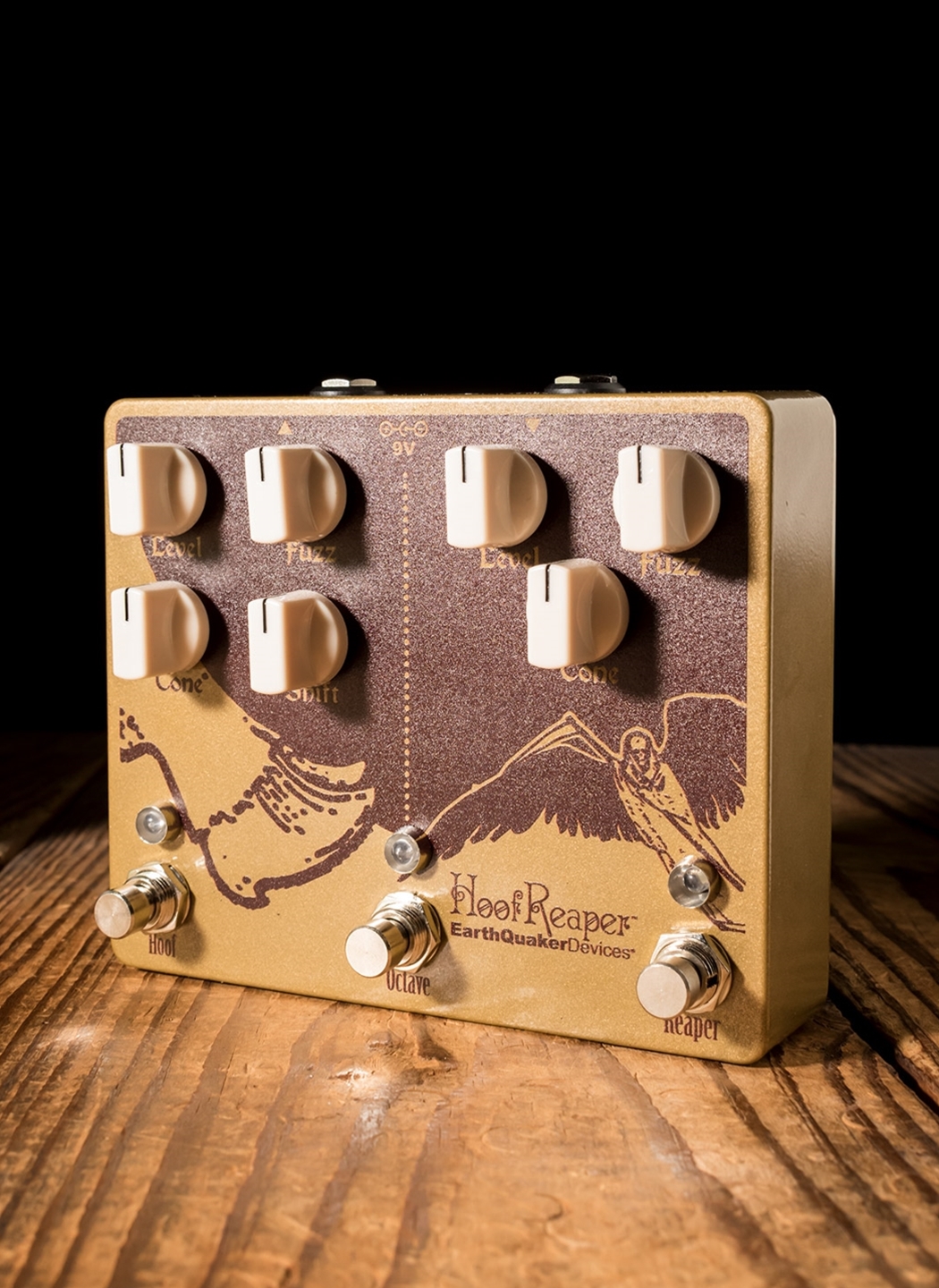 EarthQuaker Devices Hoof Reaper V2 Dual Fuzz Pedal