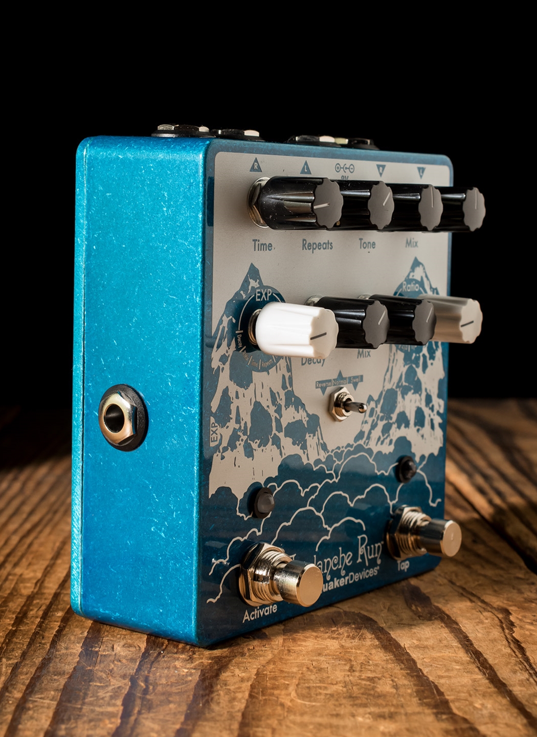 ギター EarthQuaker Devices Avalanche Run V1 Avalanche Run™ Stereo Reverb & Delay with Tap Tempo