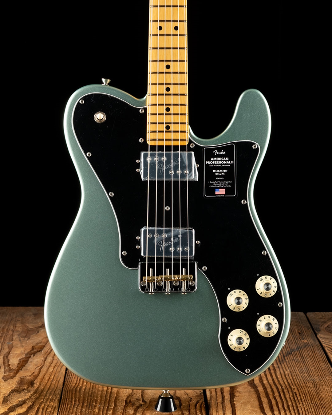 Fender American Professional II Deluxe Telecaster Mystic Surf Green