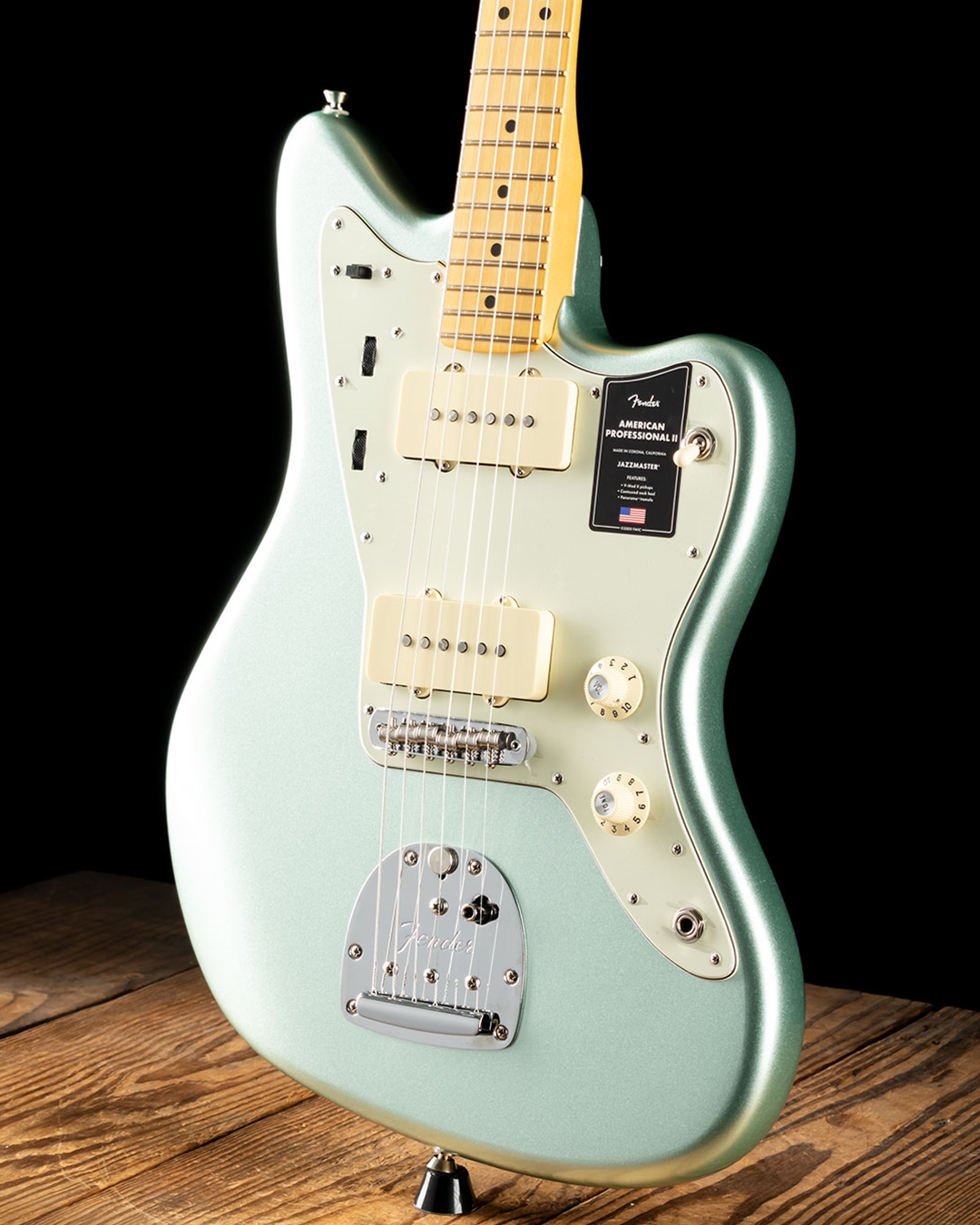 Fender American Professional II Jazzmaster - Mystic Surf Green