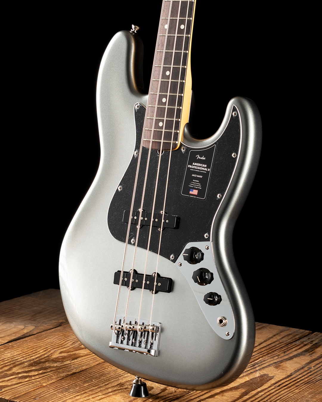 Fender American Professional II Jazz Bass - Mercury