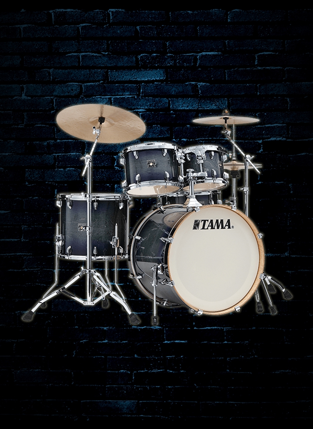 Tama CL52KS Superstar Classic 5-Piece Drum Set - Dark Indigo Burst