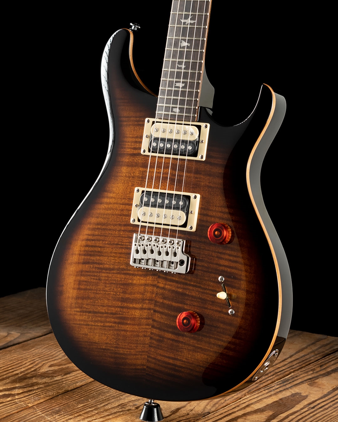 PRS SE Custom 24 - Black Gold Sunburst