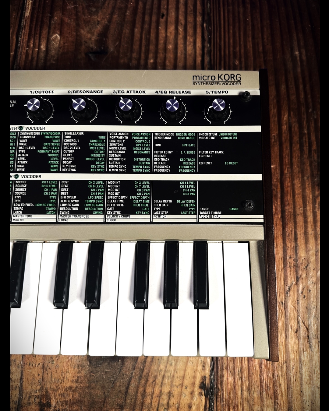 Korg MicroKORG 37-Key Synthesizer/Vocoder *USED*