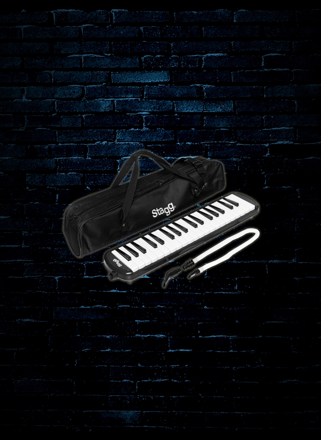 Stagg MELOSTA37 BK - 37-Key Melodica - Black