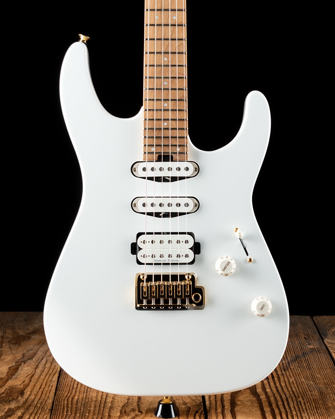 Charvel Pro-Mod DK24 HSS 2PT CM - Snow White
