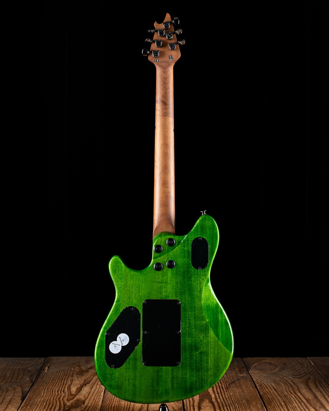 EVH Wolfgang WG Standard QM - Transparent Green