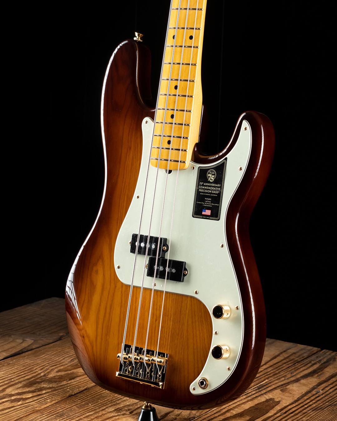 Fender 75th Ann. Commemorative Precision Bass - 2-Color Bourbon Burst