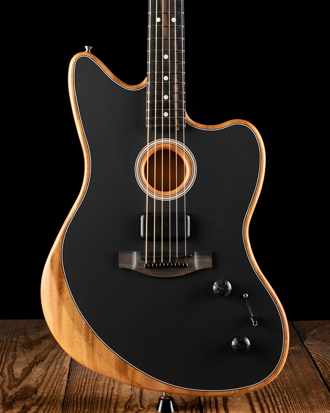 Fender American Acoustasonic Jazzmaster - Tungsten