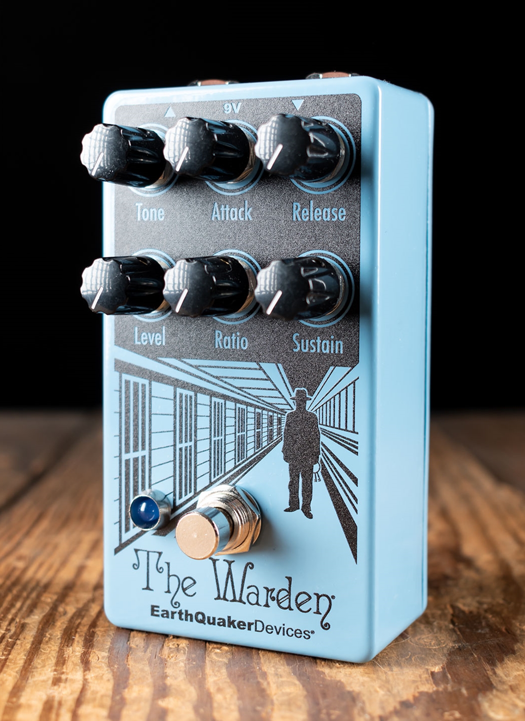 EarthQuaker Devices The Warden V2 Optical Compressor Pedal