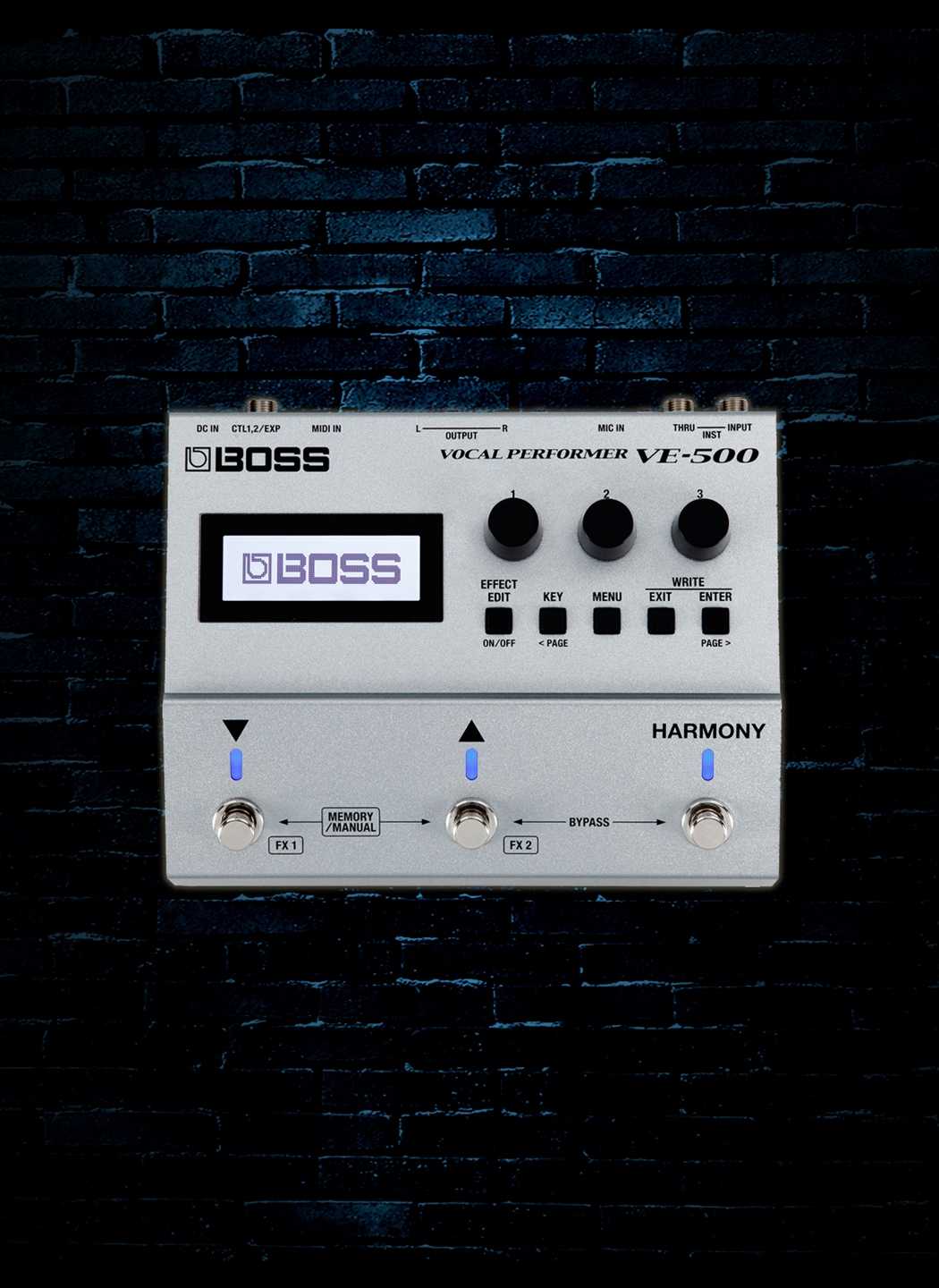 Ru ben international BOSS VE-500 Vocal Performer Effects Processor Pedal