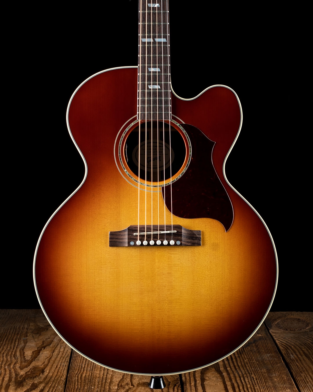 Gibson J-185 EC Modern Rosewood - Rosewood Burst