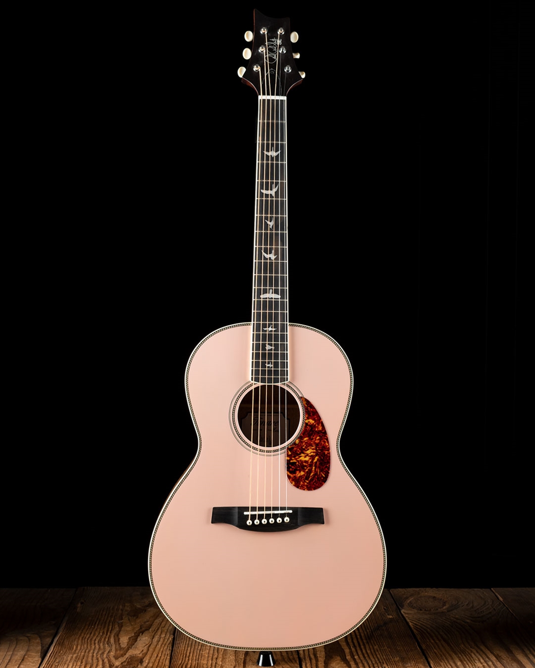 ギター PRS SE P20E Parlor w/ FishmanPink Lotus PRS SE P20E Parlor Acoustic Guitar - Limited Run Lotus Pink