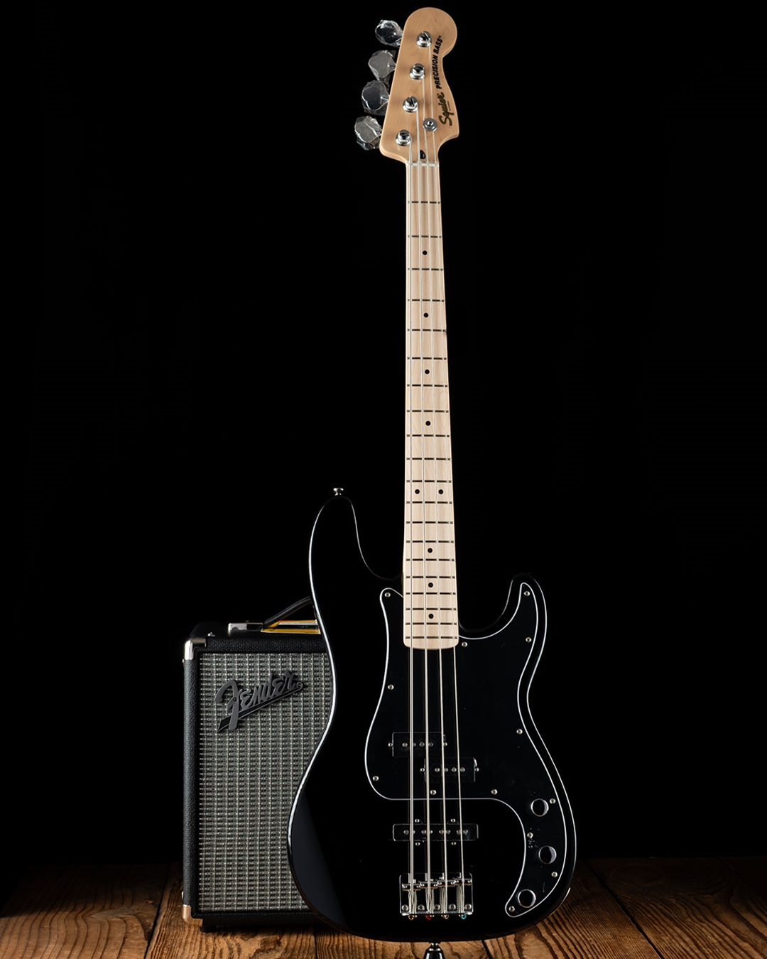 Squier Affinity Series Precision Bass PJ Starter Pack - Black