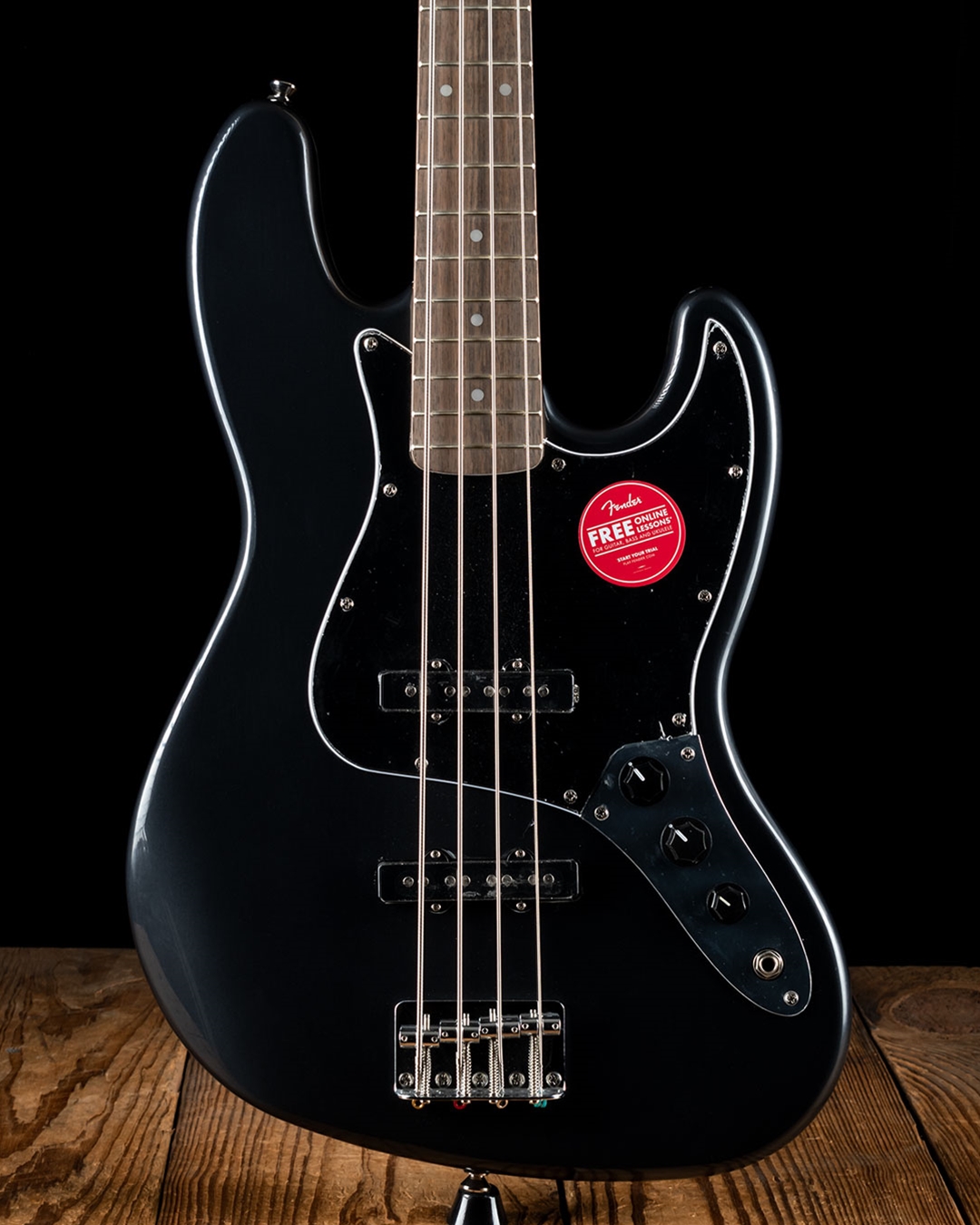 Squier Affinity Series Jazz Bass - Charcoal Frost Metallic