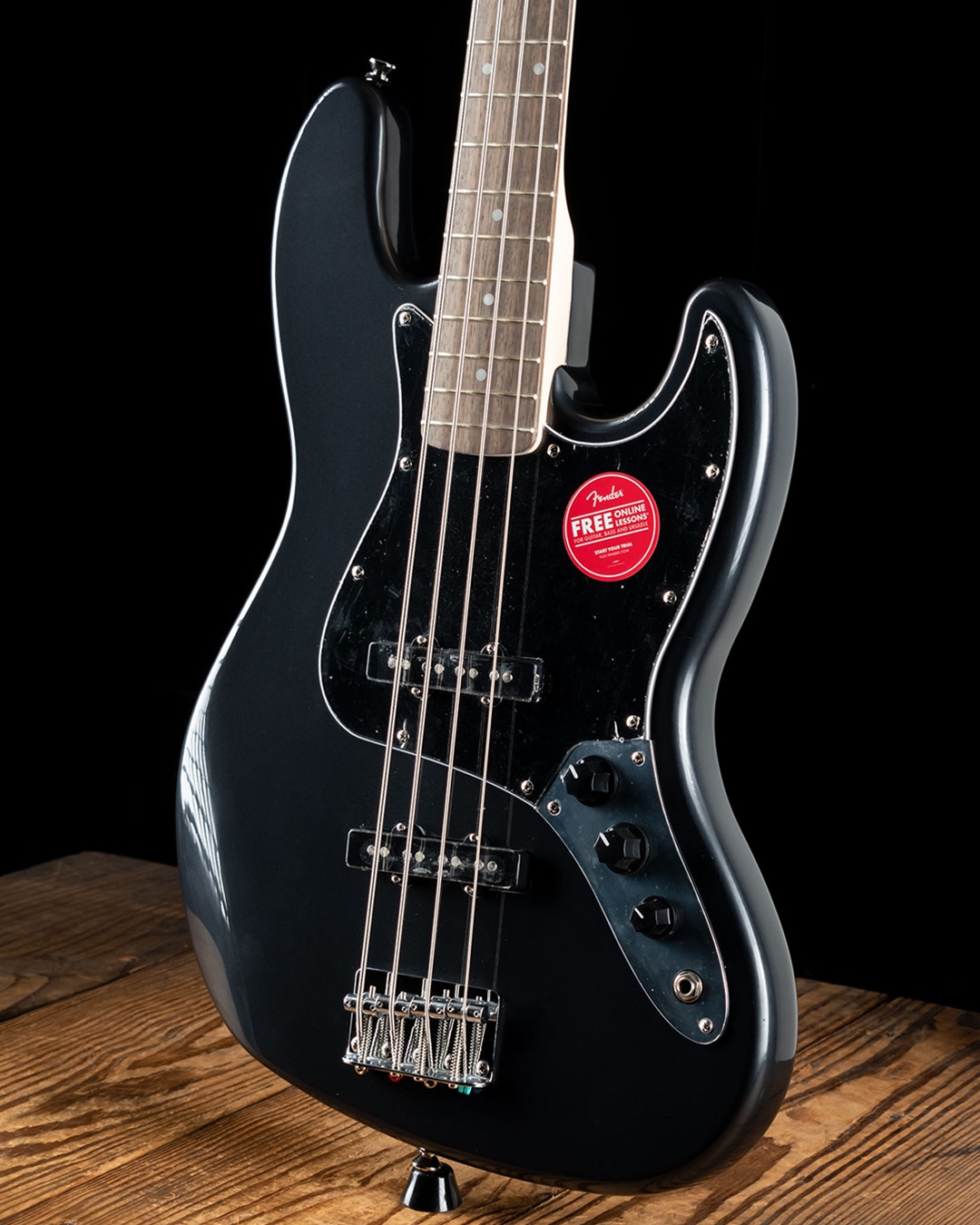 Squier Affinity Series Jazz Bass - Charcoal Frost Metallic