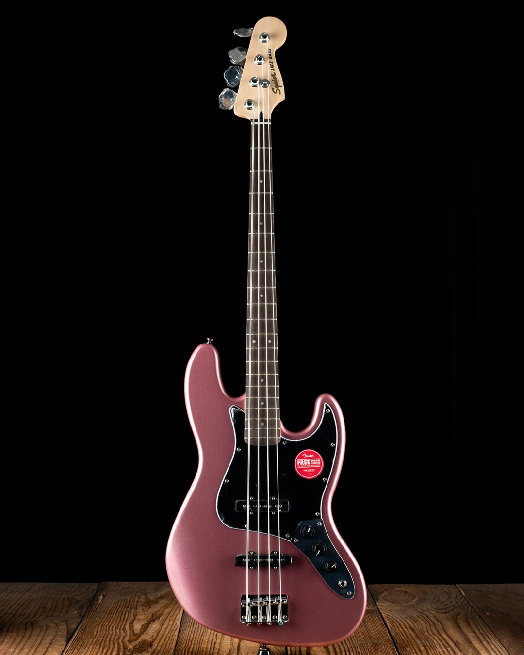 Squier Affinity Series Jazz Bass - Burgundy Mist