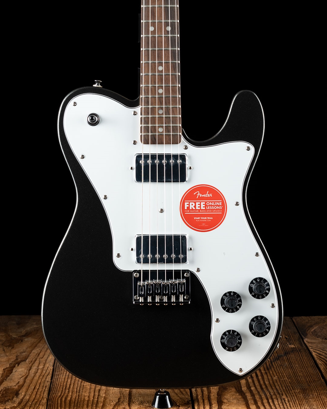 Squier Affinity Series Telecaster Deluxe Charcoal Frost Metallic